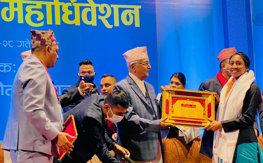 प्रेस चौतारीको महाधिवेशनमा एघार पत्रकार सम्मानित